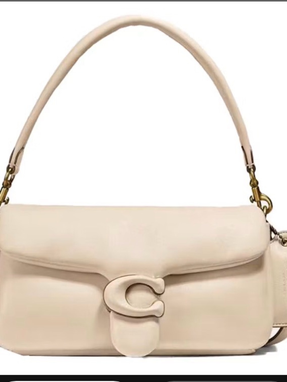 Coach Cream Soft Tabby Purse